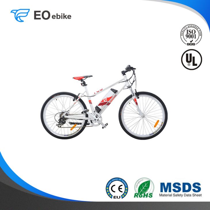 250W DC Brushless Motor V Brake Shimano SIS 7 Speed EB41B Electric City Bike