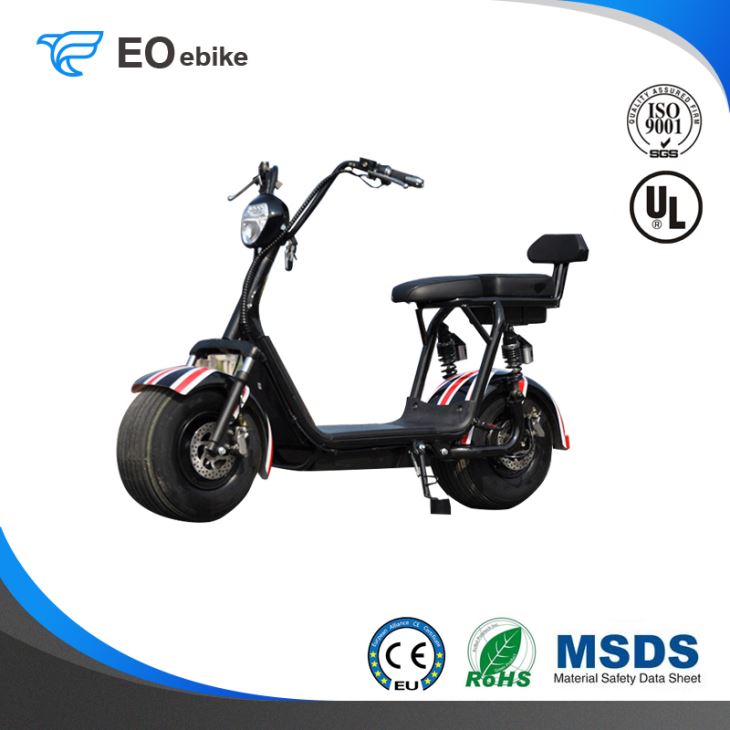 60V Lithium Battery 18x9.5'' New Design City Smart Electric Harley Motorbike